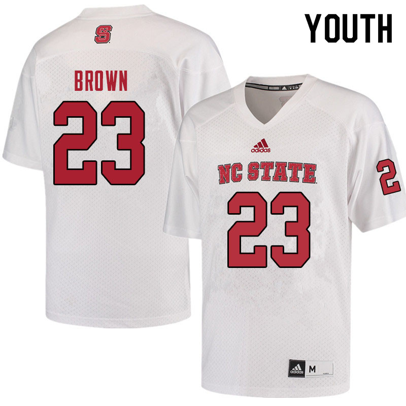 Youth #23 Ted Brown NC State Wolfpack College Football Jerseys Sale-Red